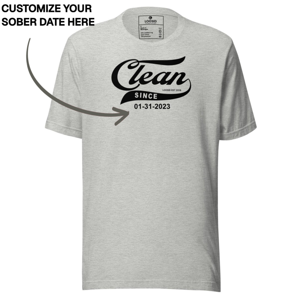 Clean T Shirt | Men's Clean Since