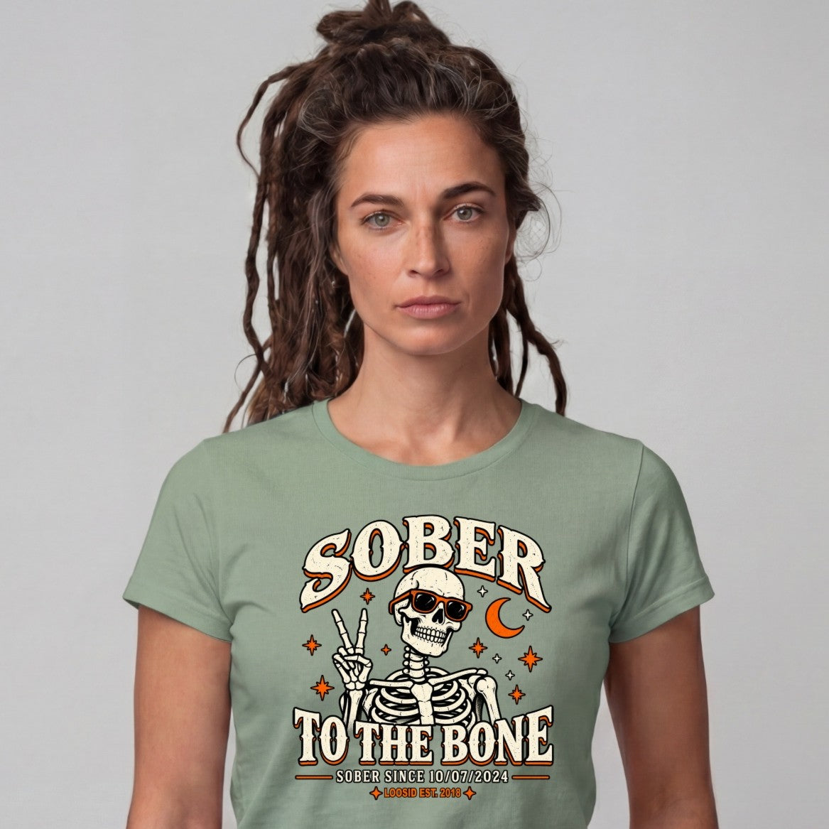 Sober T Shirt | Women's Sober to The Bone