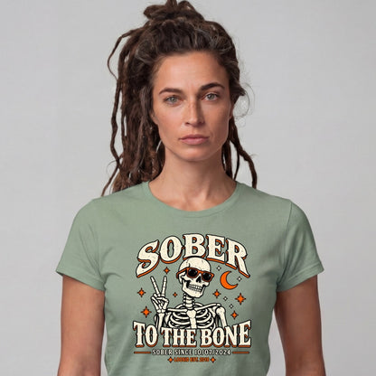 Sober T Shirt | Women's Sober to The Bone
