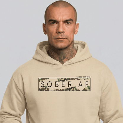 Recovery Hoodie | Men's Sober AF Camo