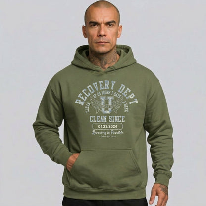 Recovery Dept Recovery Hoodie product photo (view 10)