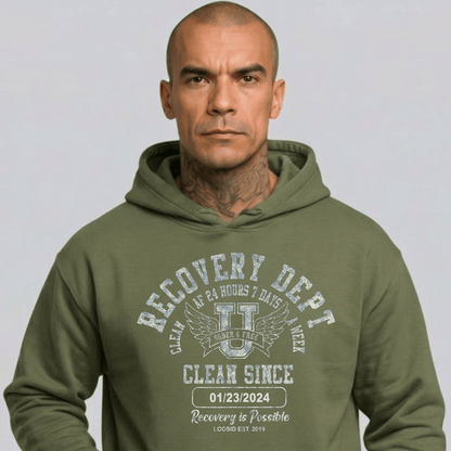 Recovery Dept Recovery Hoodie fit detail (view 9)