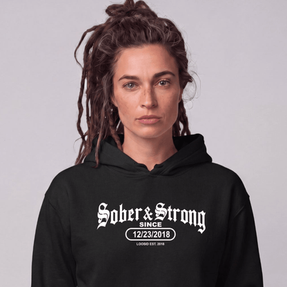 Recovery Hoodie | Unisex Sober & Strong