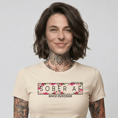 Sober T Shirt | Women's Sober AF Tee