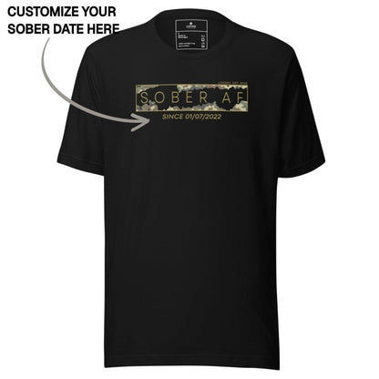 Sober T Shirt | Men's Sober AF Camo