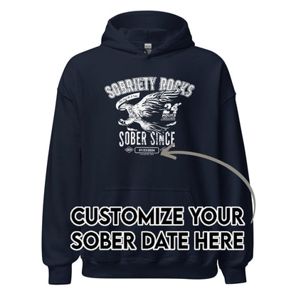 Recovery Hoodie | Men's Sobriety Rocks