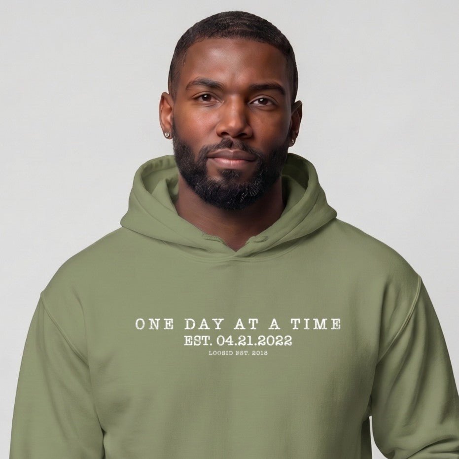 Recovery Hoodie | Men's One Day At a Time
