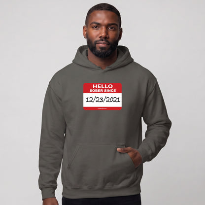 Recover Hoodie | Men's Hello Sober Since