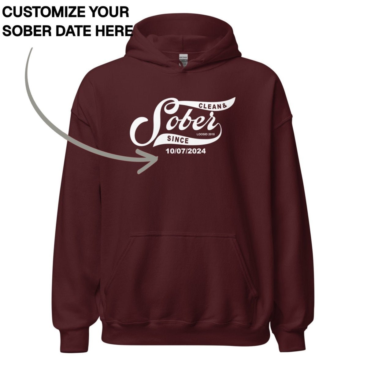Recovery Hoodie | Women's Sober Since