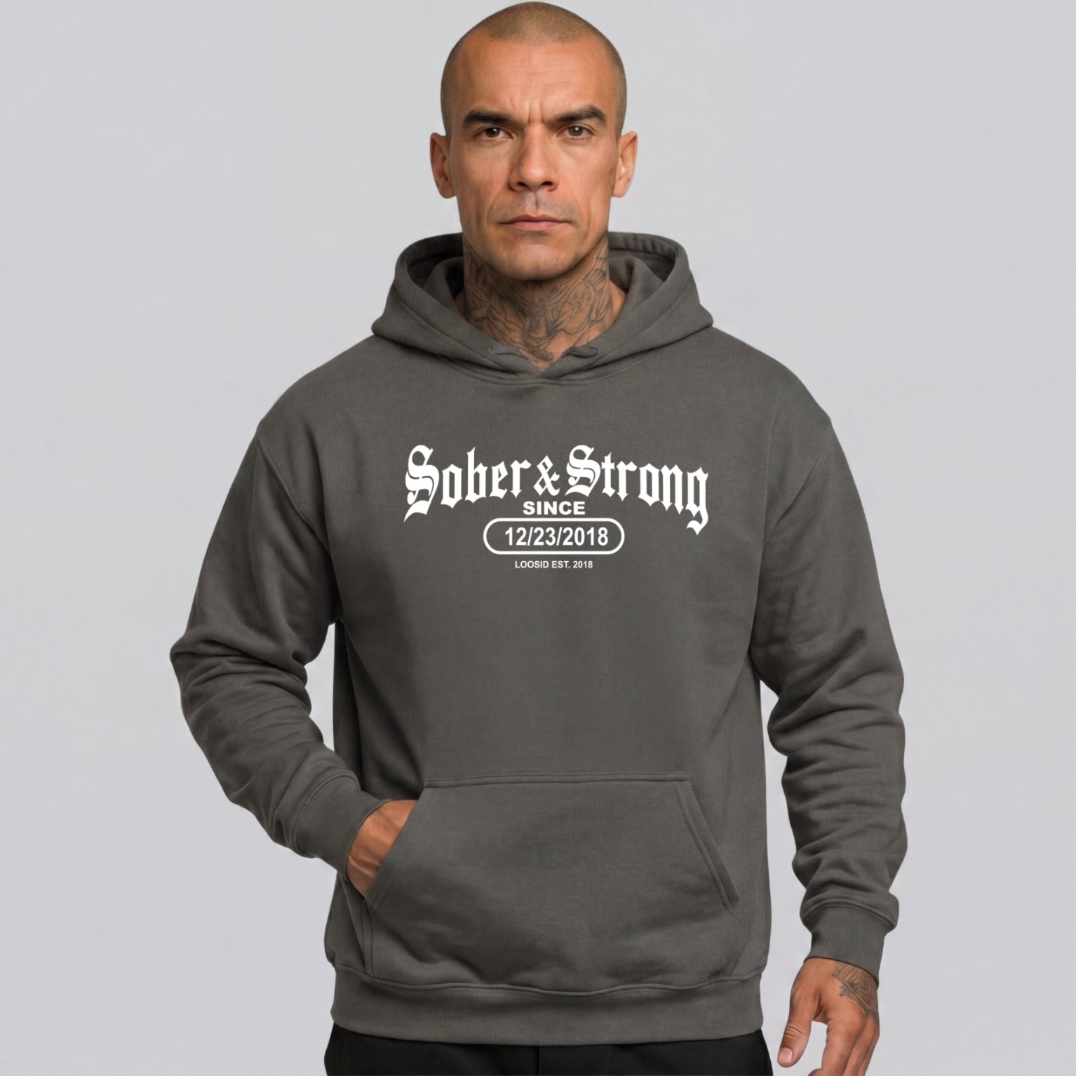 Recovery Hoodie | Unisex Sober & Strong