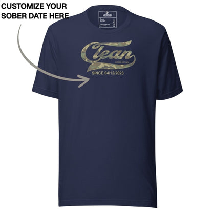 Clean T Shirt | Men's Clean Since Camo