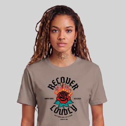 Sober T Shirt | Women's Recover Loudly