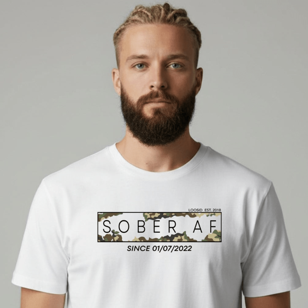 Sober T Shirt | Men's Sober AF Camo