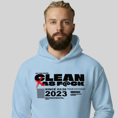 Clean As F*ck Recovery Hoodie graphic detail (view 24)