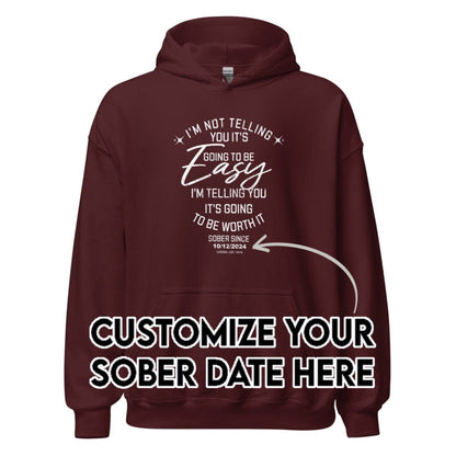 Recovery Hoodie | Women's I'm Not Telling Your It's Easy