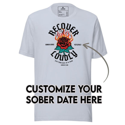 Sober T Shirt | Men's Recover Loudly
