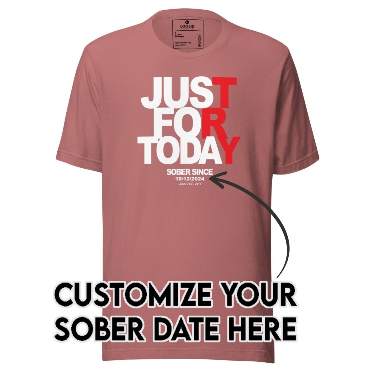 Sober T Shirt | Women's Just For Today