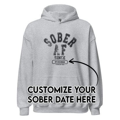 Recovery Hoodie | Unisex Sober AF Since