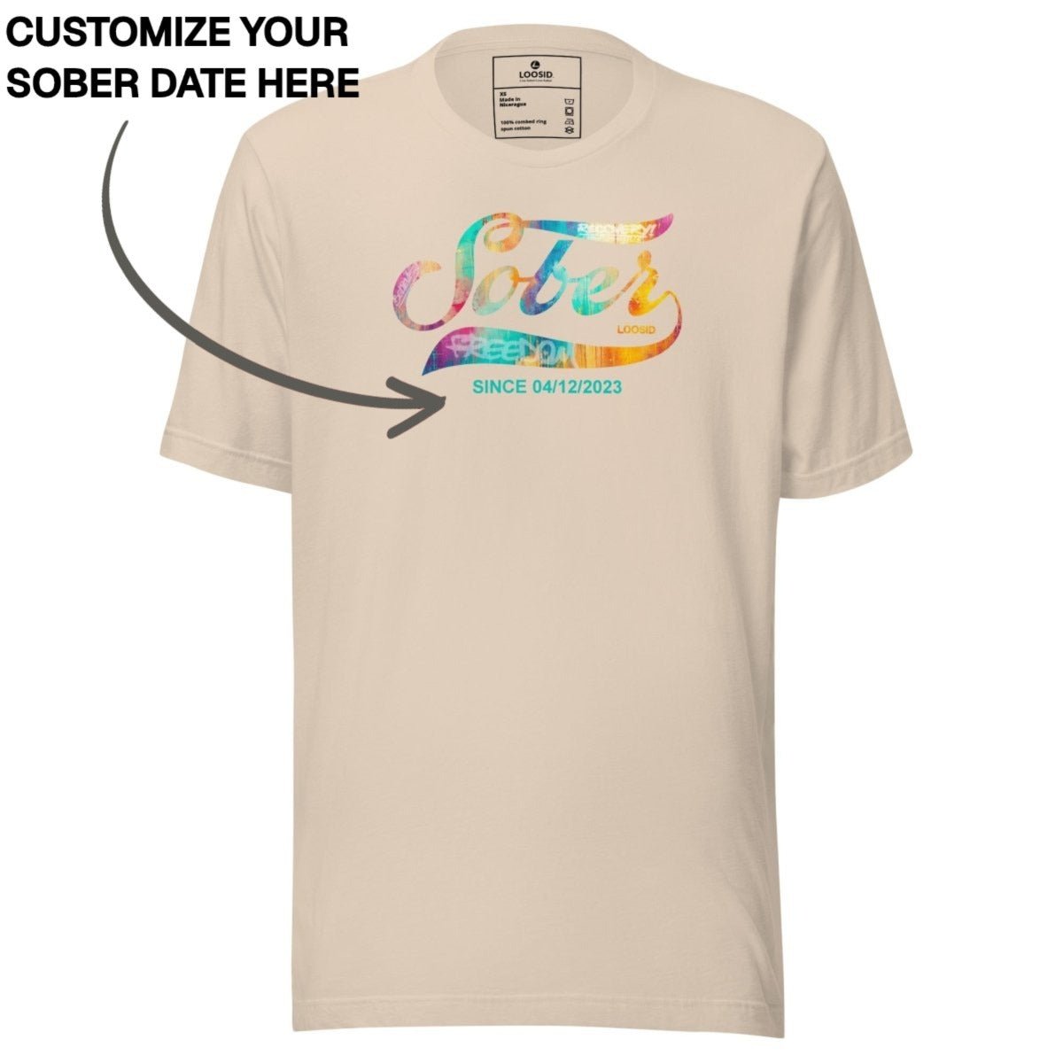 Sober T Shirt | Women's Sober Since Heritage