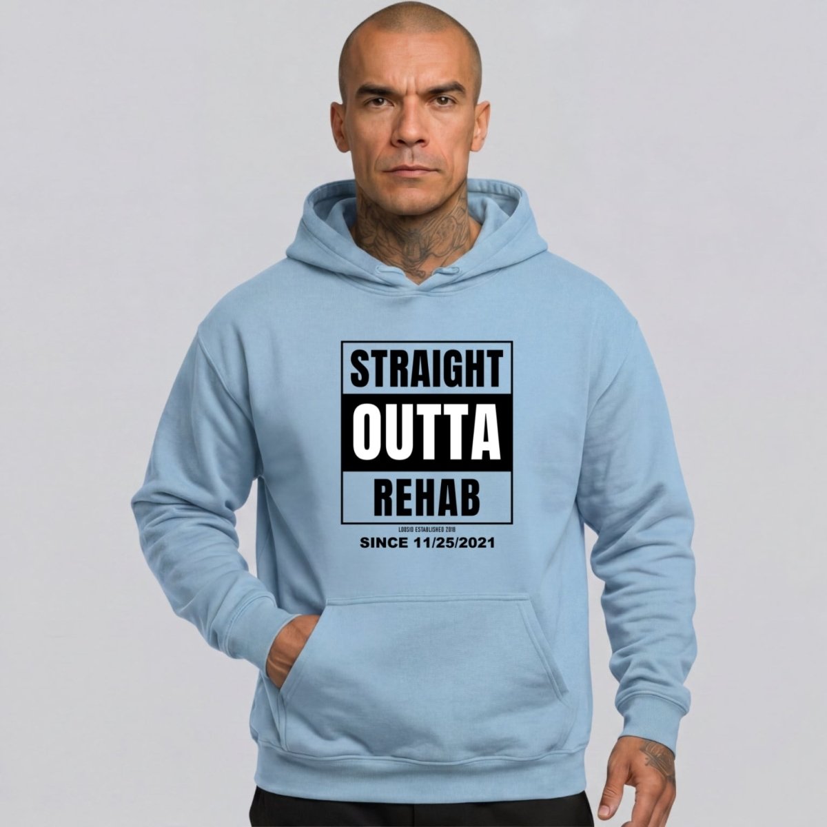 Recovery Hoodie | Men's Straight Outta Rehab
