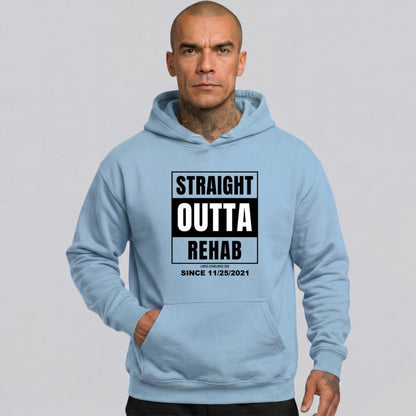 Recovery Hoodie | Men's Straight Outta Rehab