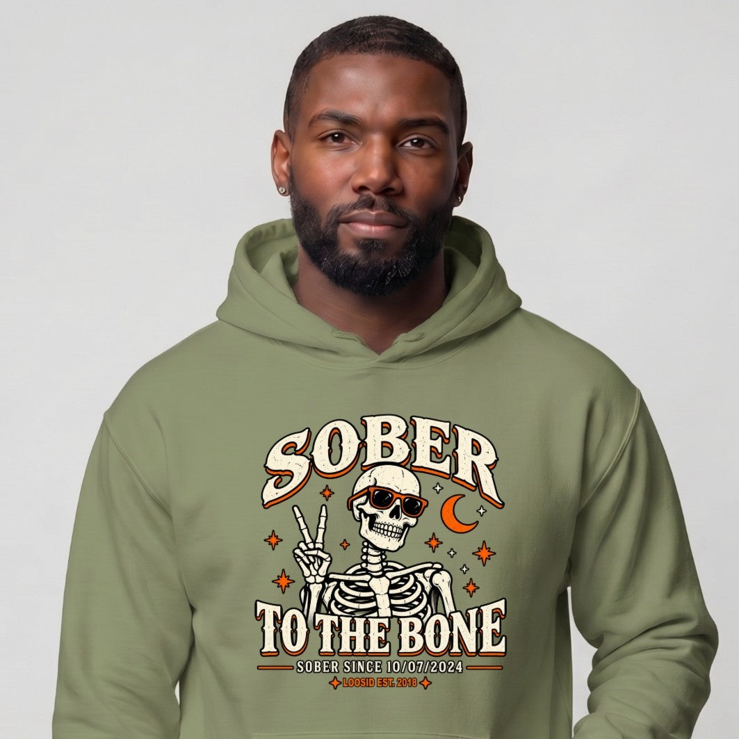 Recovery Hoodie | Men's Sober To The Bone