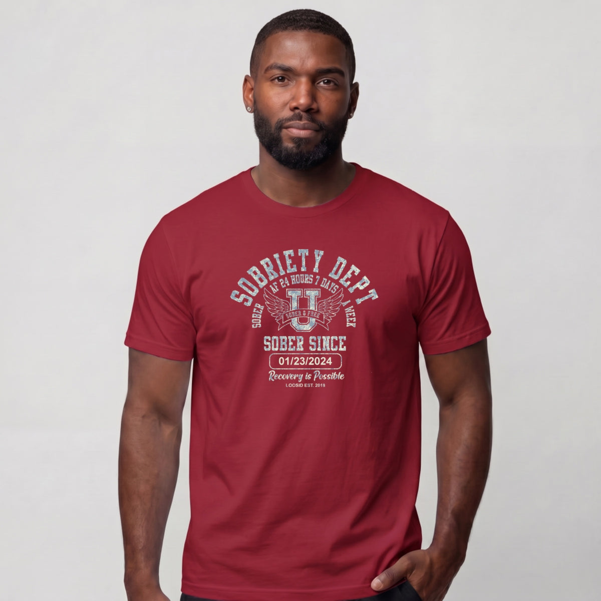 Sober T Shirt | Men's Sobriety Dept