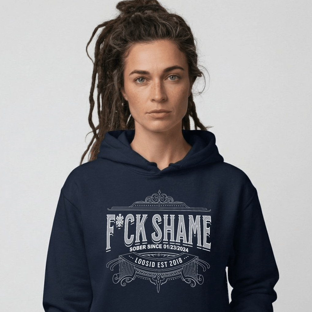 F*ck Shame Recovery Hoodie featuring the design (view 31)