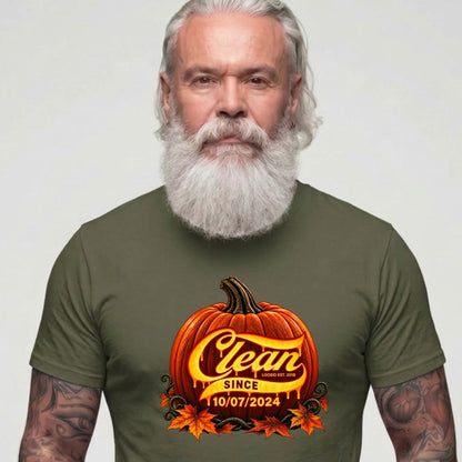 Clean T Shirt | Men's Clean Since Pumpkin