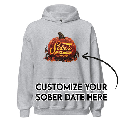 Recovery Hoodie | Women's Sober Since Pumpkin