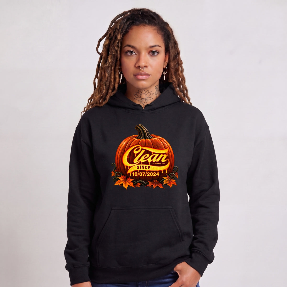 Recovery Hoodie | Women's Clean Since Pumpkin