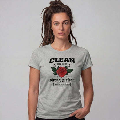 Clean T Shirt | Clean Girl Gang – Strong & Clean