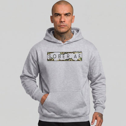 Recovery Hoodie | Men's Sober AF Camo