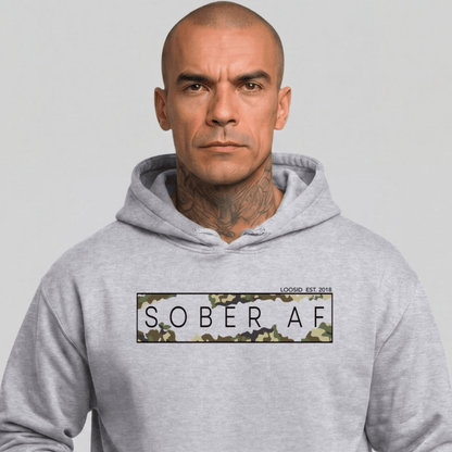 Recovery Hoodie | Men's Sober AF Camo