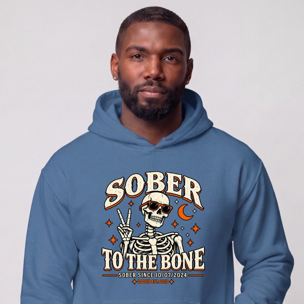 Recovery Hoodie | Men's Sober To The Bone