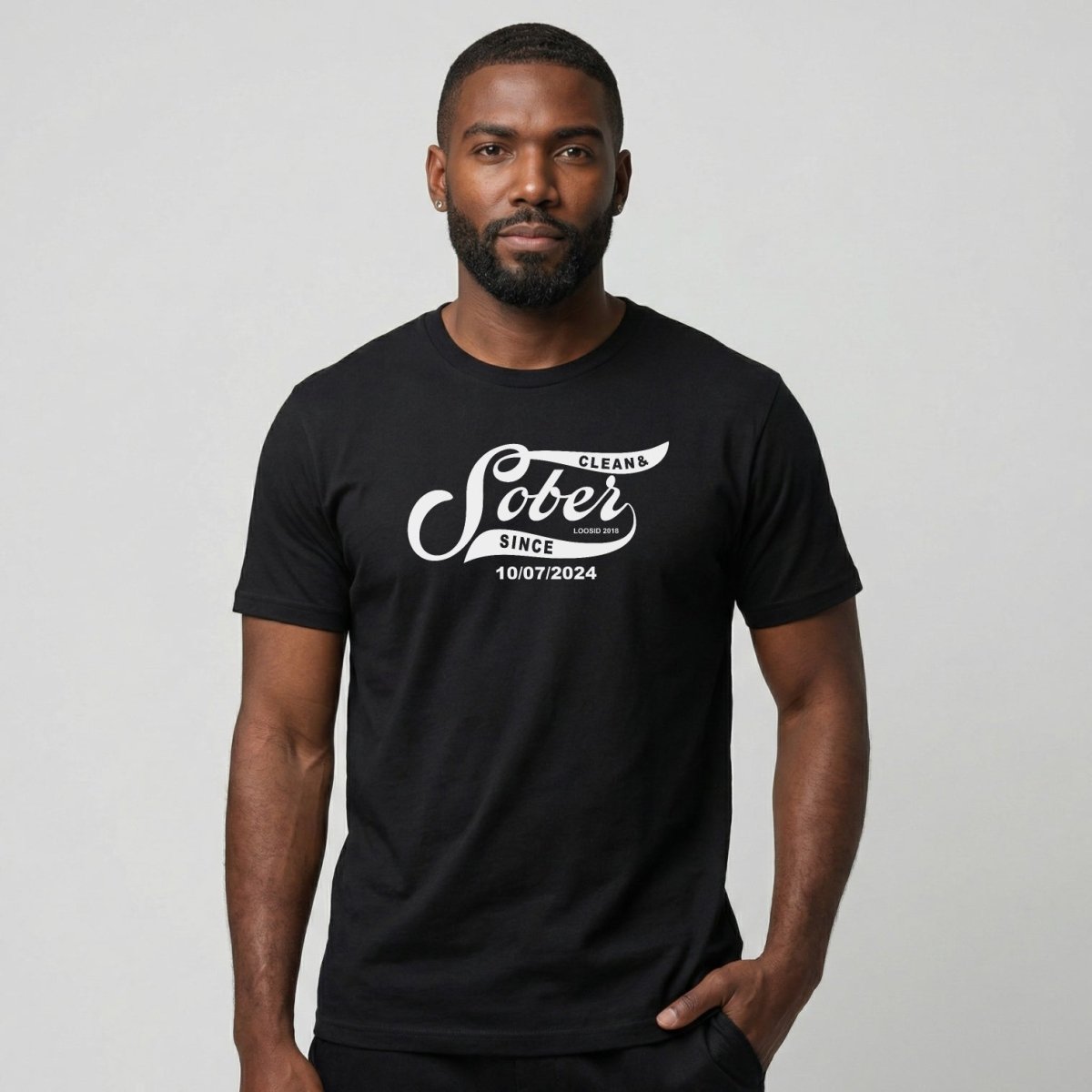 Sober T Shirt | Personalized Sober Since Shirt with Custom Date