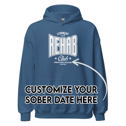 Recovery Hoodie | Men's Straight Out of Rehab Club