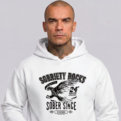 Recovery Hoodie | Men's Sobriety Rocks