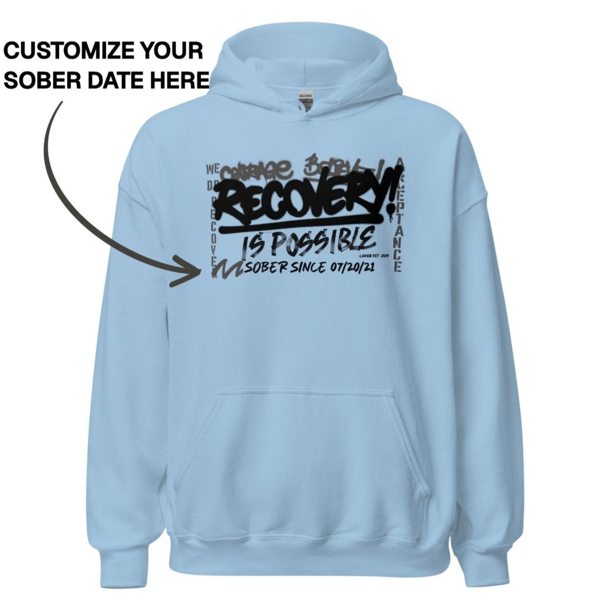 Recovery Hoodie | Men's Recovery Is Possible