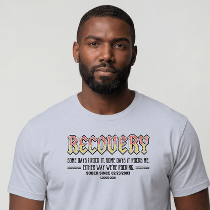 Sober T-Shirt | Men's Recovery Rock Tee
