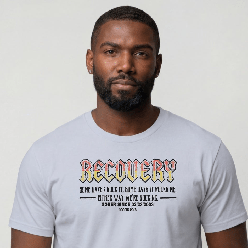 Sober T-Shirt | Men's Recovery Rock Tee