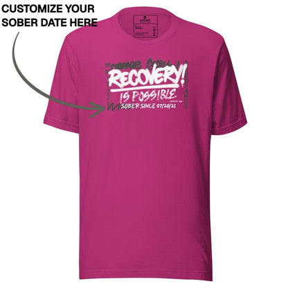Sober T Shirt | Women's Recovery Is Possible