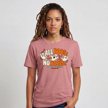 Sober T Shirt | Women's All Boos No Booze