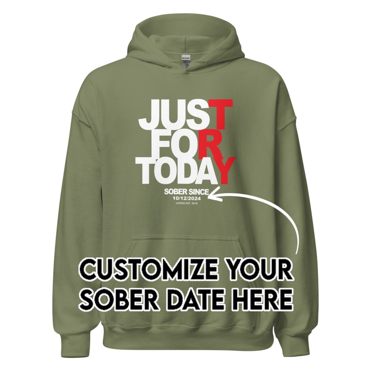 Recovery Hoodie | Men's Just For Today