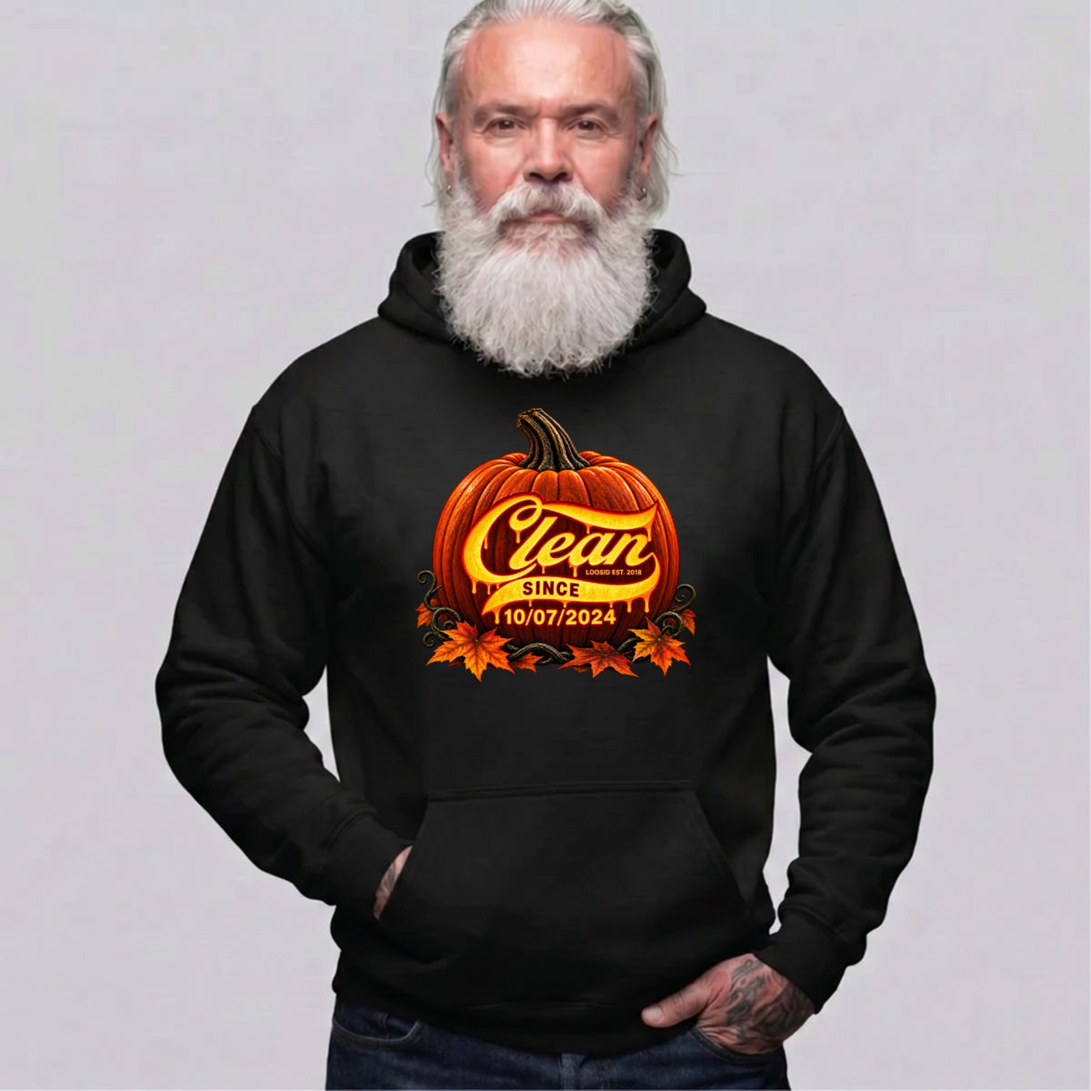 Recovery Hoodie | Clean Since Pumpkin