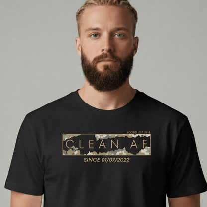 Clean T Shirt | Men's Clean AF Camo