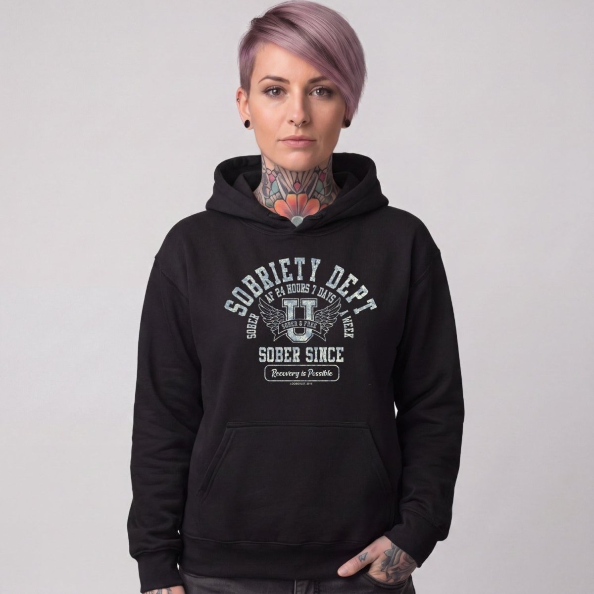 Recovery Hoodie | Women's Sobriety Dept 24/7