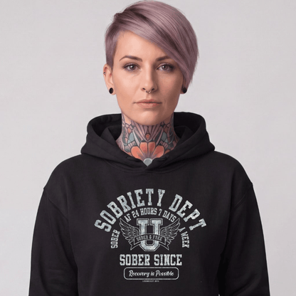 Recovery Hoodie | Women's Sobriety Dept 24/7