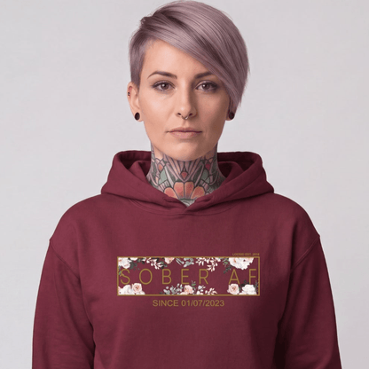 Recovery Hoodie | Women's Sober AF Flower