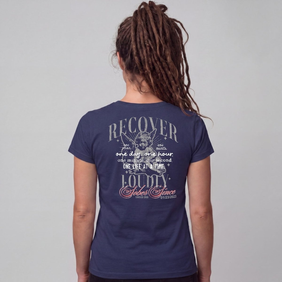 Recovery T Shirt | Women's Recover Loudly Limited-Edition